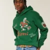 Boxy University of Miami Hurricanes Grafik Kapüşonlu Sweatshirt Boxy University of Miami Hurricanes Grafik Kapüşonlu Sweatshirt
