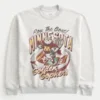 Boxy University of Minnesota Golden Gophers Grafikli Crew Sweatshirt Boxy University of Minnesota Golden Gophers Grafikli Crew Sweatshirt