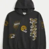 Boxy University of Missouri Tigers Grafik Kapüşonlu Sweatshirt Boxy University of Missouri Tigers Grafik Kapüşonlu Sweatshirt