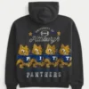 Boxy University of Pittsburgh Panthers Grafik Kapüşonlu Sweatshirt Boxy University of Pittsburgh Panthers Grafik Kapüşonlu Sweatshirt