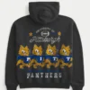 Boxy University of Pittsburgh Panthers Grafik Kapüşonlu Sweatshirt Boxy University of Pittsburgh Panthers Grafik Kapüşonlu Sweatshirt