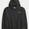 Boxy University of Pittsburgh Panthers Grafik Kapüşonlu Sweatshirt Boxy University of Pittsburgh Panthers Grafik Kapüşonlu Sweatshirt