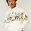 Boxy University of Tennessee Volunteers Grafik Kapüşonlu Sweatshirt