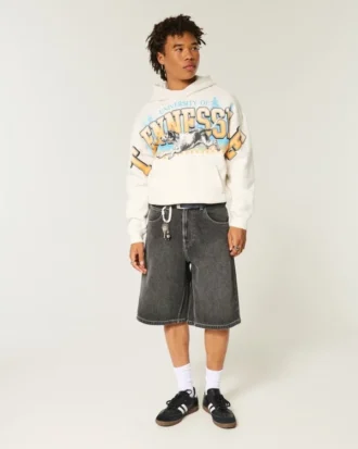 Boxy University of Tennessee Volunteers Grafik Kapüşonlu Sweatshirt Boxy University of Tennessee Volunteers Grafik Kapüşonlu Sweatshirt