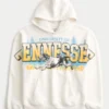 Boxy University of Tennessee Volunteers Grafik Kapüşonlu Sweatshirt