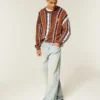 Boxy University of Texas at Austin Longhorns Grafikli Crew Sweater