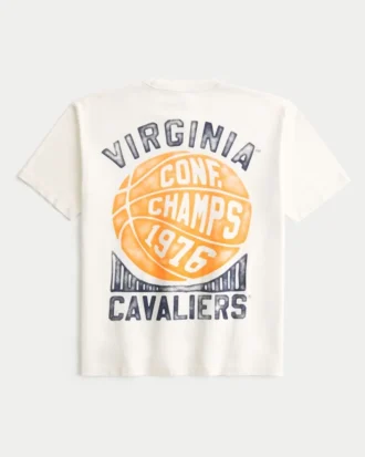 Boxy University of Virginia Cavaliers Grafik Tişört