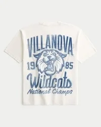 Boxy Villanova Üniversitesi Wildcats Grafikli Tişört