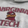Boxy Virginia Tech Hokies Grafik Kapüşonlu Sweatshirt