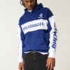Boxy Volkswagen Racing Grafik Kapüşonlu Sweatshirt