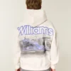 Boxy Williams Racing Grafik Kapüşonlu Sweatshirt