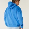Boxy Yale Bulldogs Grafik Kapüşonlu Sweatshirt