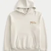 Boxy Yellowstone Grafik Kapüşonlu Sweatshirt Boxy Yellowstone Grafik Kapüşonlu Sweatshirt