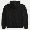 Boxy Zip-Up Good Luck Grafik Kapüşonlu Sweatshirt Boxy Zip-Up Good Luck Grafik Kapüşonlu Sweatshirt