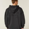Boxy Zip-Up Tokyo Grafik Kapüşonlu Sweatshirt Boxy Zip-Up Tokyo Grafik Kapüşonlu Sweatshirt