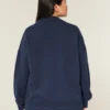 Büyük Boy Mock-Neck Sweatshirt Büyük Boy Mock-Neck Sweatshirt