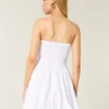 Büzgülü Bubble Skort Elbise Büzgülü Bubble Skort Elbise
