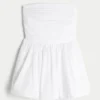 Büzgülü Bubble Skort Elbise Büzgülü Bubble Skort Elbise