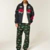 Car Grafik Flanel Pijama Pantolonu Car Grafik Flanel Pijama Pantolonu