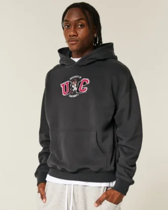 Cincinnati Üniversitesi Bearcats Grafik Kapüşonlu Sweatshirt