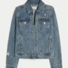 Class of ’26 Grafikli Denim Ceket Class of ’26 Grafikli Denim Ceket