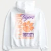 Clemson Üniversitesi Tigers Grafik Kapüşonlu Sweatshirt Clemson Üniversitesi Tigers Grafik Kapüşonlu Sweatshirt