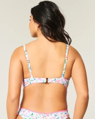 Curvy Plunge Underwire Bikini Üstü
