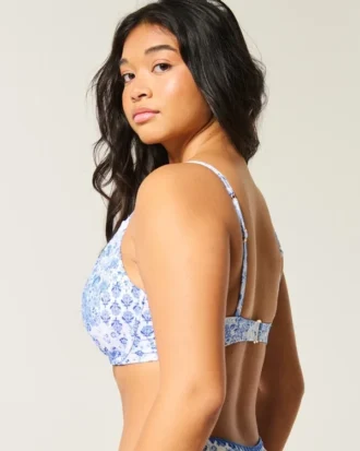 Curvy Plunge Underwire Bikini Üstü