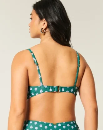 Curvy Plunge Underwire Bikini Üstü