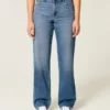 Curvy Yüksek Bel Baba Kot Pantolon Curvy Yüksek Bel Baba Kot Pantolon