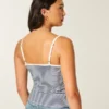 Dantel Detaylı Peplum Üst