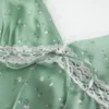 Dantel Detaylı Slip Mini Elbise