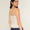 Dantel Süslü Şifon Tank Top Dantel Süslü Şifon Tank Top