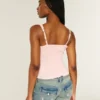 Dantel Süslü Şifon Tank Top Dantel Süslü Şifon Tank Top