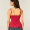 Dantel Süslü Şifon Tank Top Dantel Süslü Şifon Tank Top