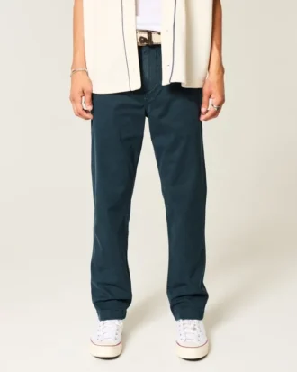 Dar Düz Chino Pantolon
