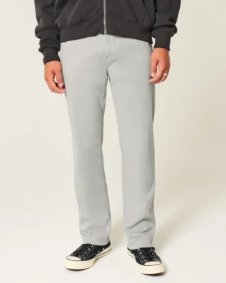 Dar Düz Chino Pantolon