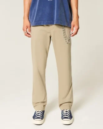 Dar Düz Chino Pantolon