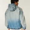 Denim Fermuarlı Skater Ceket Denim Fermuarlı Skater Ceket