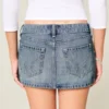 Denim Mikro Mini Etek