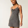 Denim Mini Elbise