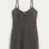 Denim Mini Elbise