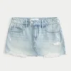 Denim Mini Etek