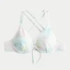 Desenli Sırt Askılı Balensiz Bikini Üstü Desenli Sırt Askılı Balensiz Bikini Üstü