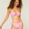 Dikişli Yan Bağcıklı Bikini Altı