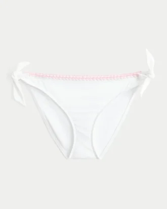 Dikişli Yan Bağcıklı Bikini Altı