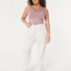 Dikişsiz Ribana Kumaş V Yaka Tank Top