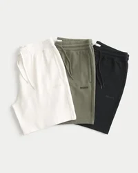 Diz Üstü Polar Logo Şort 3’lü Paket