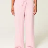 Düşük Bel Bol Pull-On Pantolon