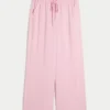 Düşük Bel Bol Pull-On Pantolon